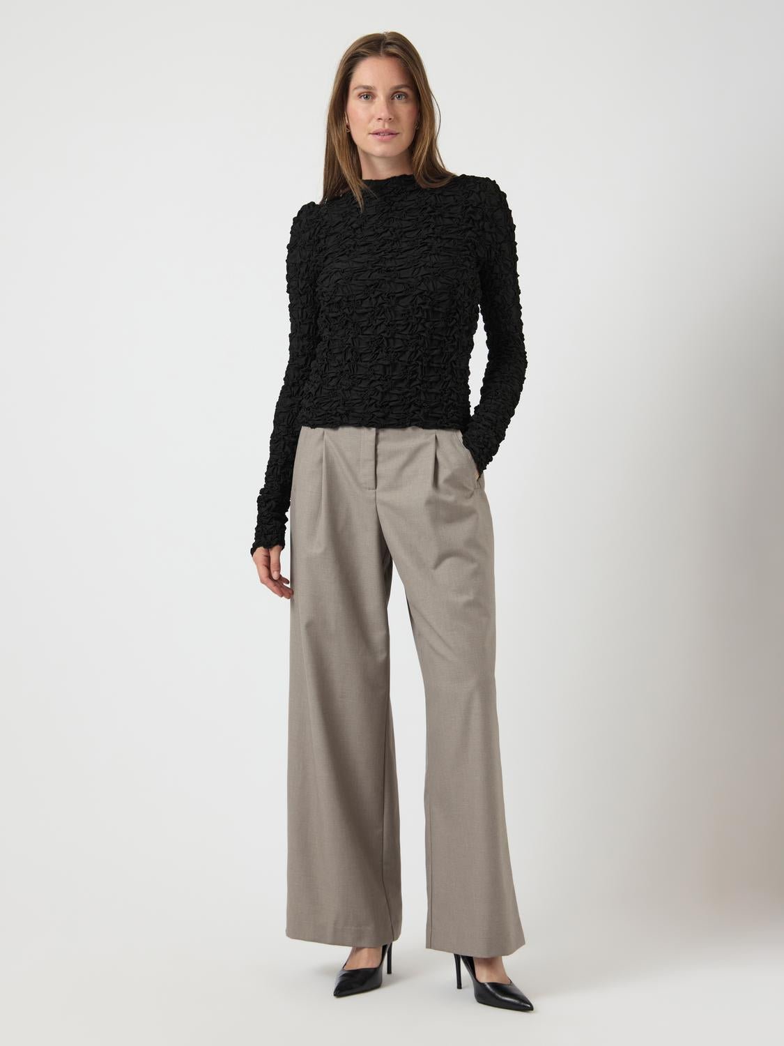 YASMERA Top - Black - VERO MODA & VILA Bergvik